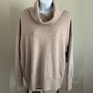 VARLEY Doublesoft Priya Longline Sweat Cowl Neck Pullover Sweatshirt 
Women’s S